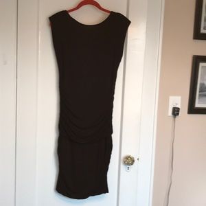 Great Black Dress. Ruched